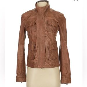 Women’s Brown Leather Jacket